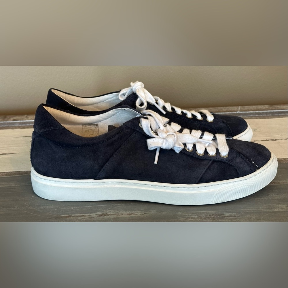 Michael Pasinkoff Men’s Navy Suede Sneaker‎ - Size EU 41